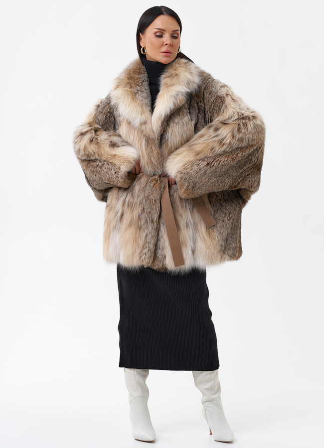 Шуба из рыси модель № 29295 в рассрочку
