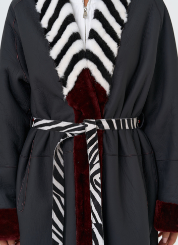 Двусторонняя женская дубленка из овчины SATINO