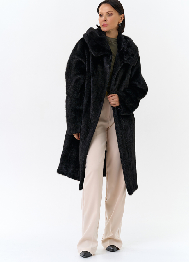 Шуба норка модель № 29465 универмаг малина